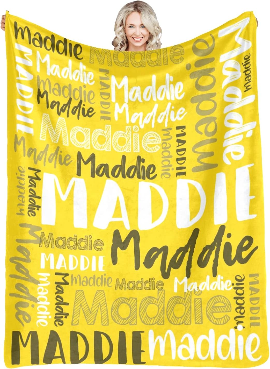Personalized Blankets for Kids and Adults - Custom Name Throws