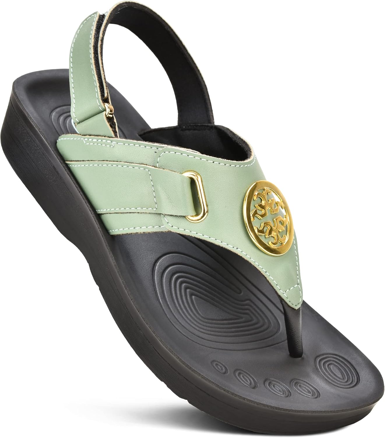 AEROTHOTIC Arch Support Flip Flops for Women Stylish Comfort