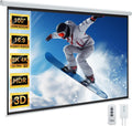YODOLLA Motorized 100 4K HD Projector Screen - Ultimate Home Cinema Experience