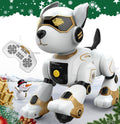 Robot Dog Toy for Kids (Golden) - Programmable Interactive Puppy