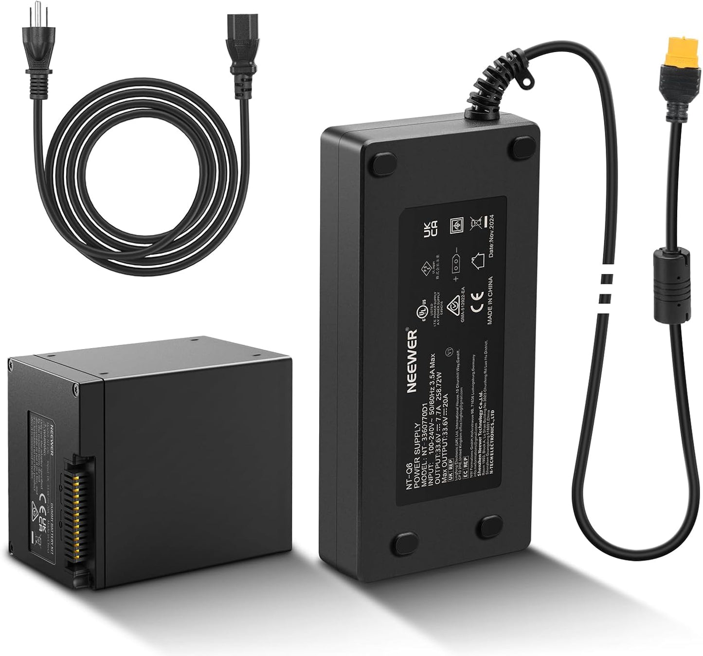 NEEWER Q6 Dummy Battery Kit for Continuous Flash Power