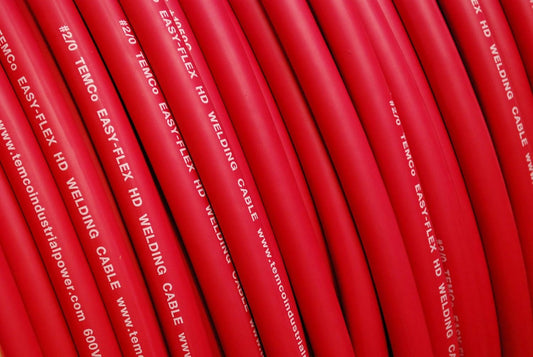 TEMCo WC0033 250 ft 2/0 Gauge Welding Lead & Car Battery Cable