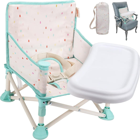 Tiny Marvels Portable 3-in-1 Baby Booster Seat for Travel