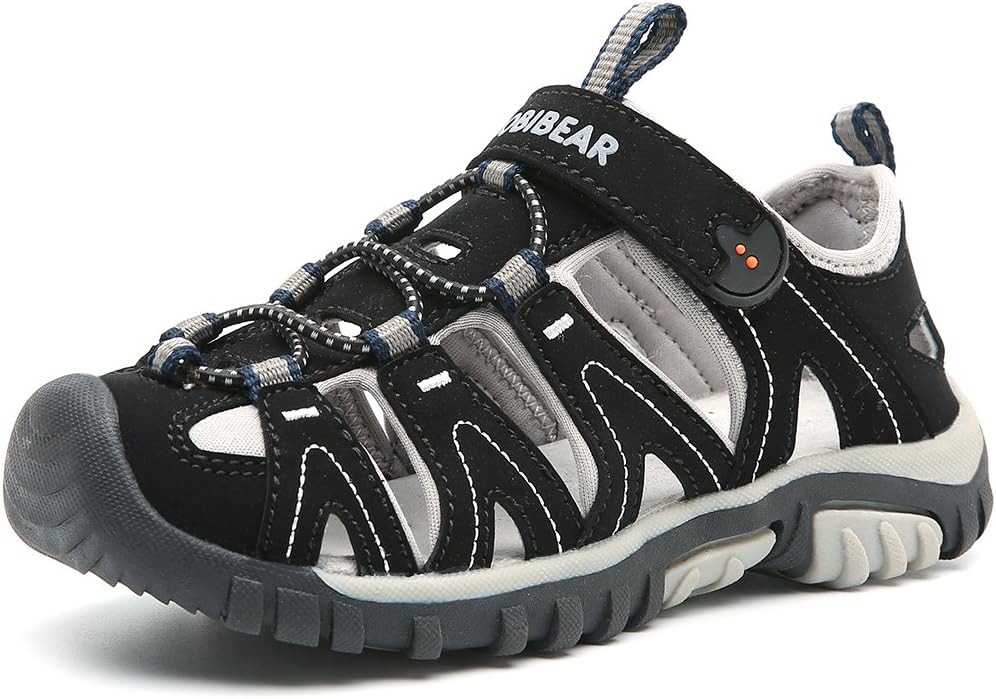 HOBIBEAR Boys Girls Sport Water Sandals for Outdoor Fun
