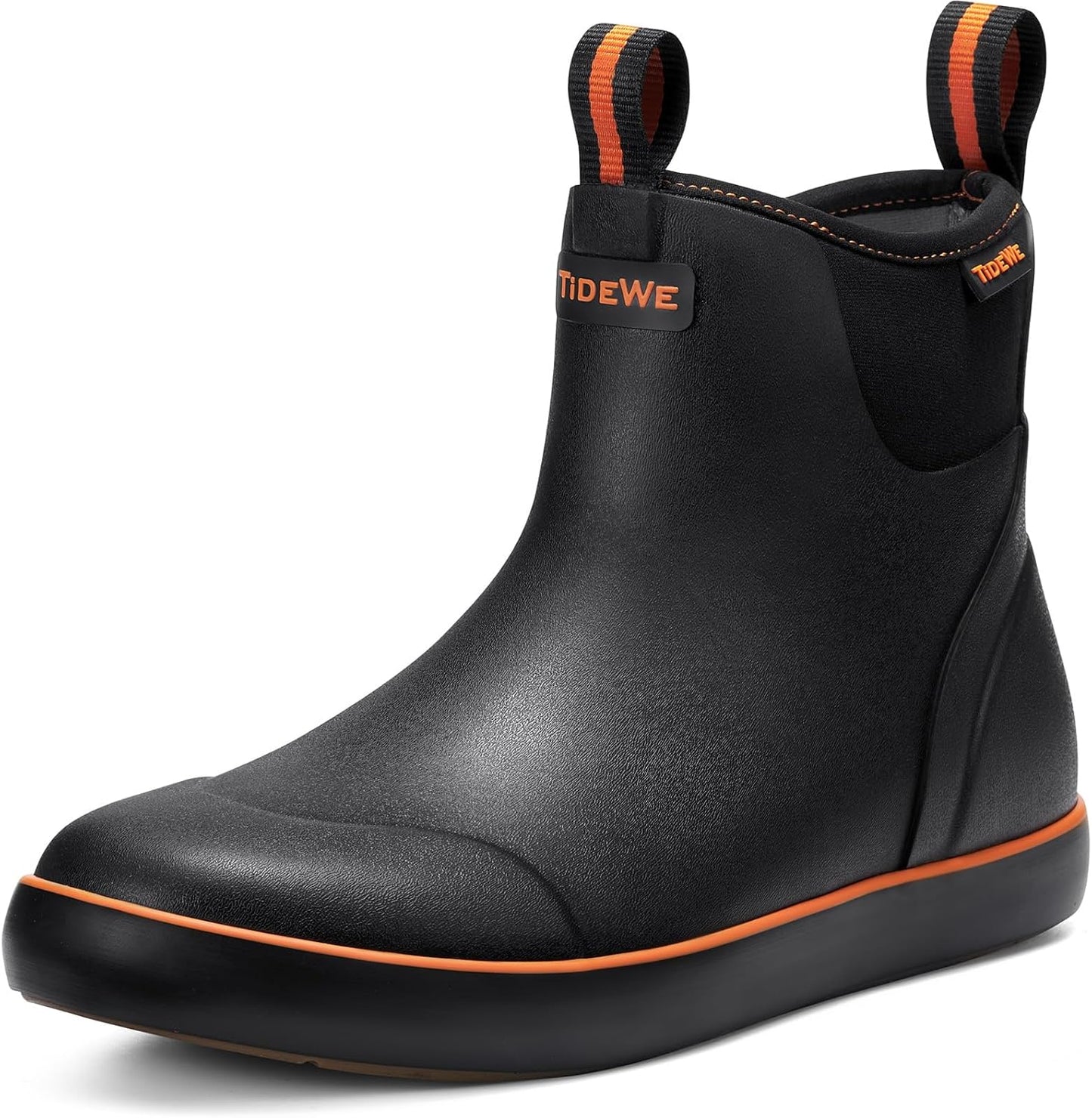 TIDEWE Waterproof Fishing Deck Boots for Men - Slip On Comfort