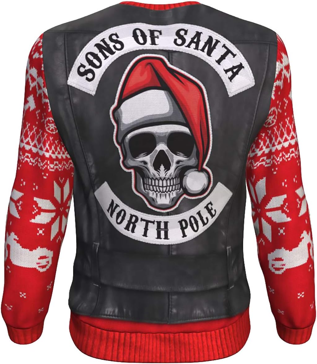 Skull Christmas Sweatshirt - Unisex Joy!