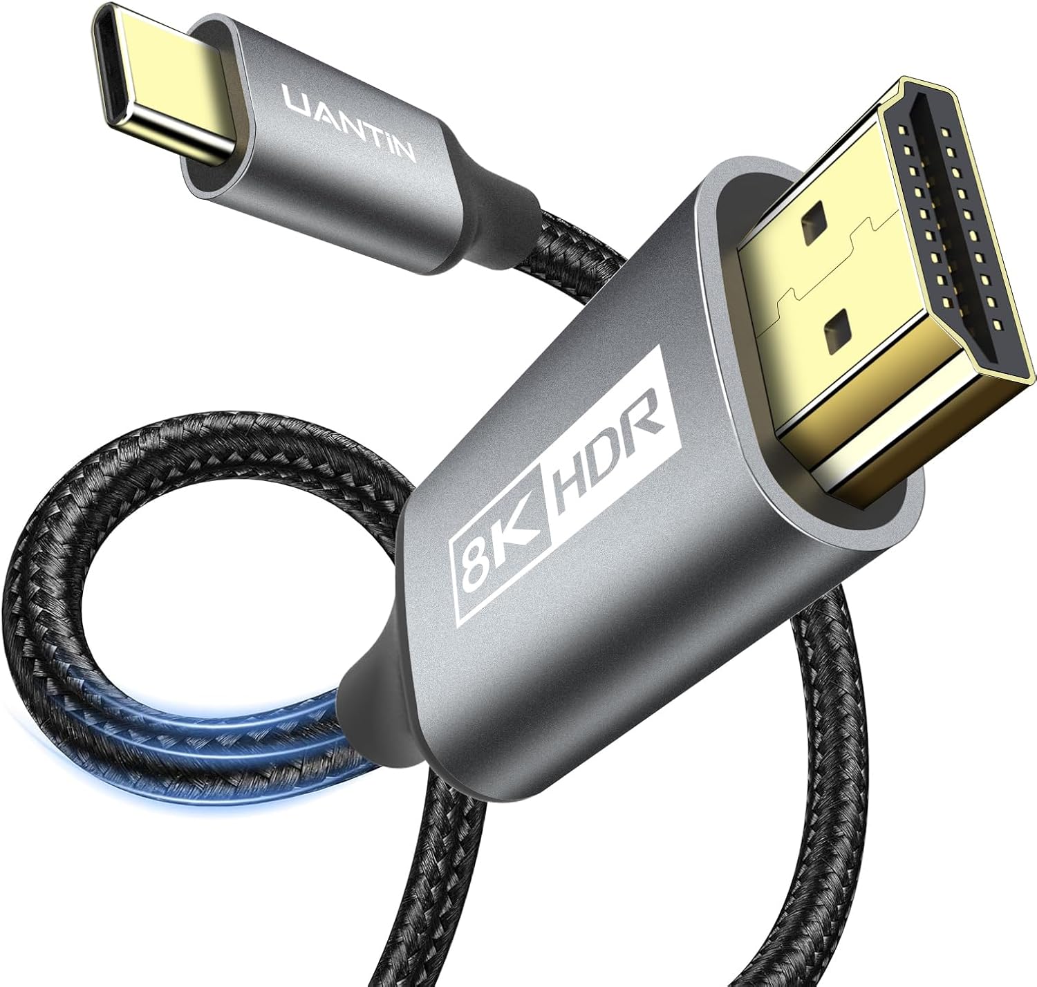 8K 60Hz HDMI Cable for Thunderbolt 3/4 Devices