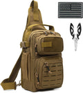 Fishing Backpack 12L Sling Pack Tan - Lightweight Tackle Bag