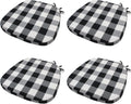 Chair Cushion with Ties for Dining Chair - Memory Foam Seat Pad