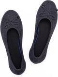 Womens Ballet Flat Shoes Knit Dress Flats - Soft, Flexible Comfort is