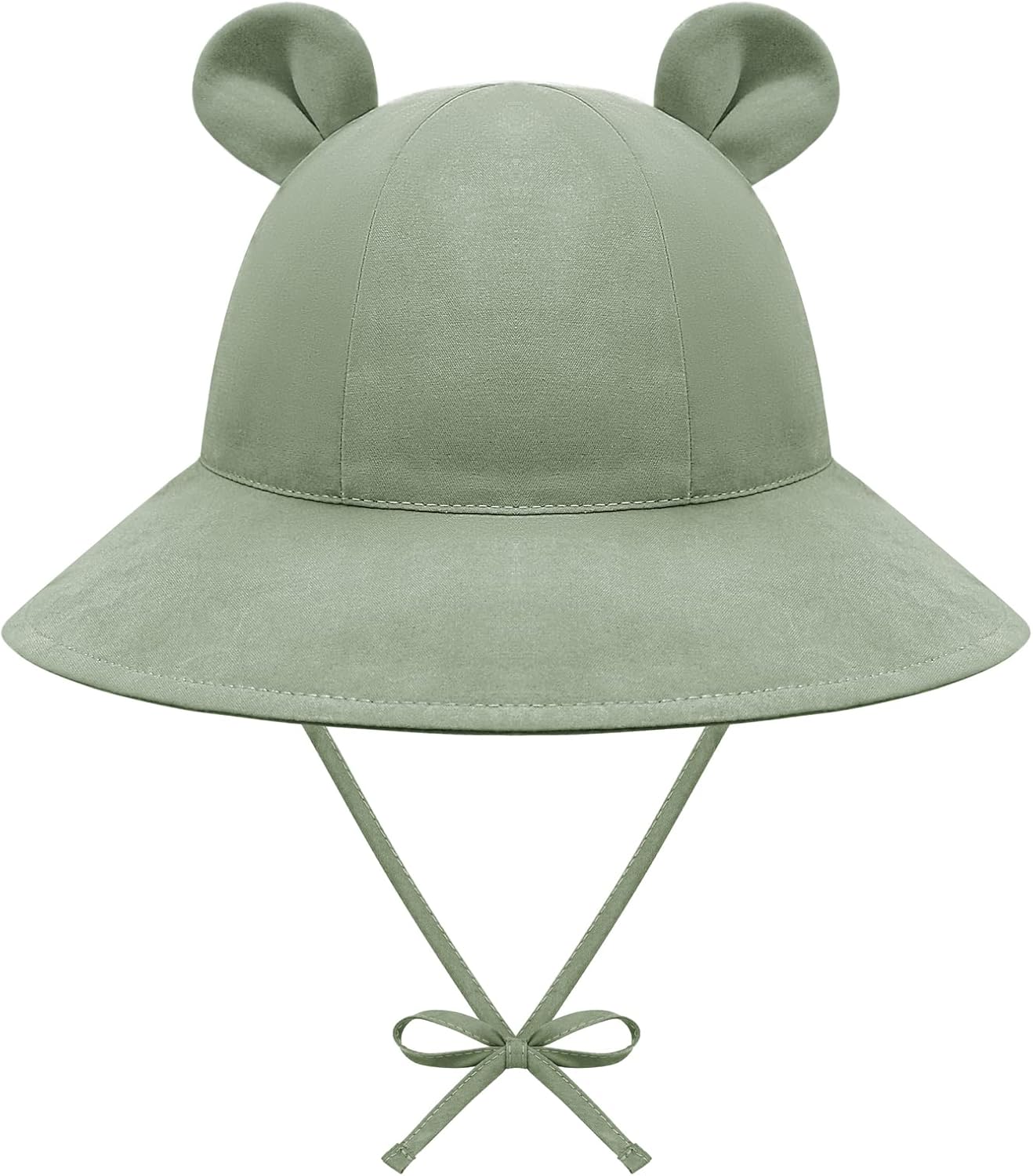 UPF 50+ Bear-Ear Baby Sun Hat by Sarfel