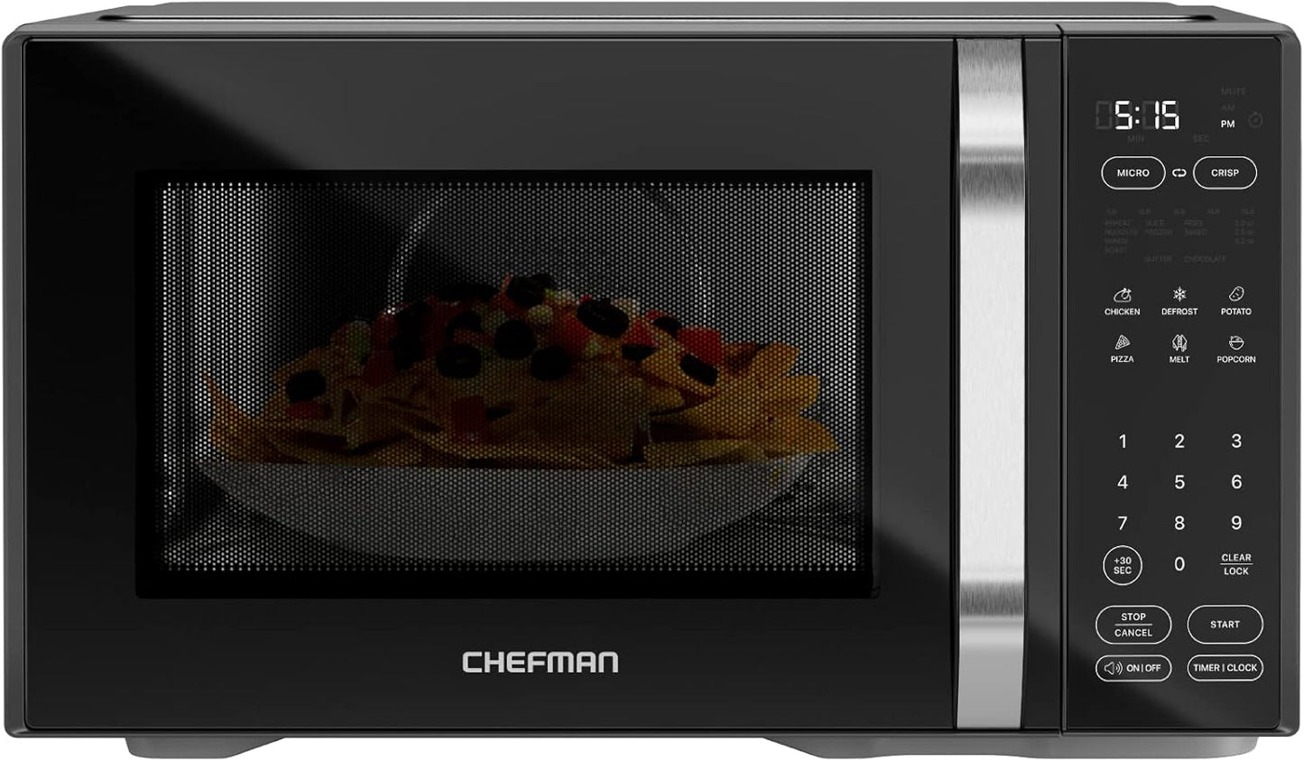 Chefman MicroCrisp Countertop Microwave Oven for Perfect Cooking