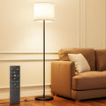Modern Floor Lamp with Dimmable 12W Bulb and Remote - Adjustable Color