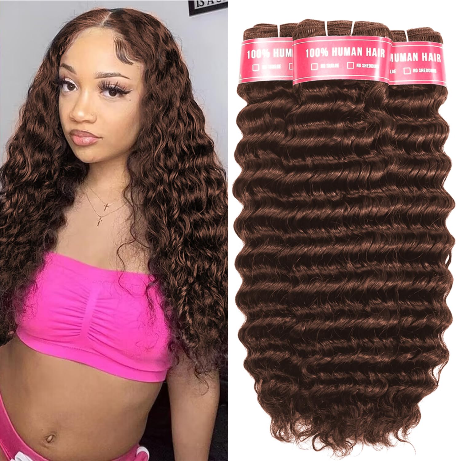 12A Deep Wave Bundles Human Hair for Stunning Styles
