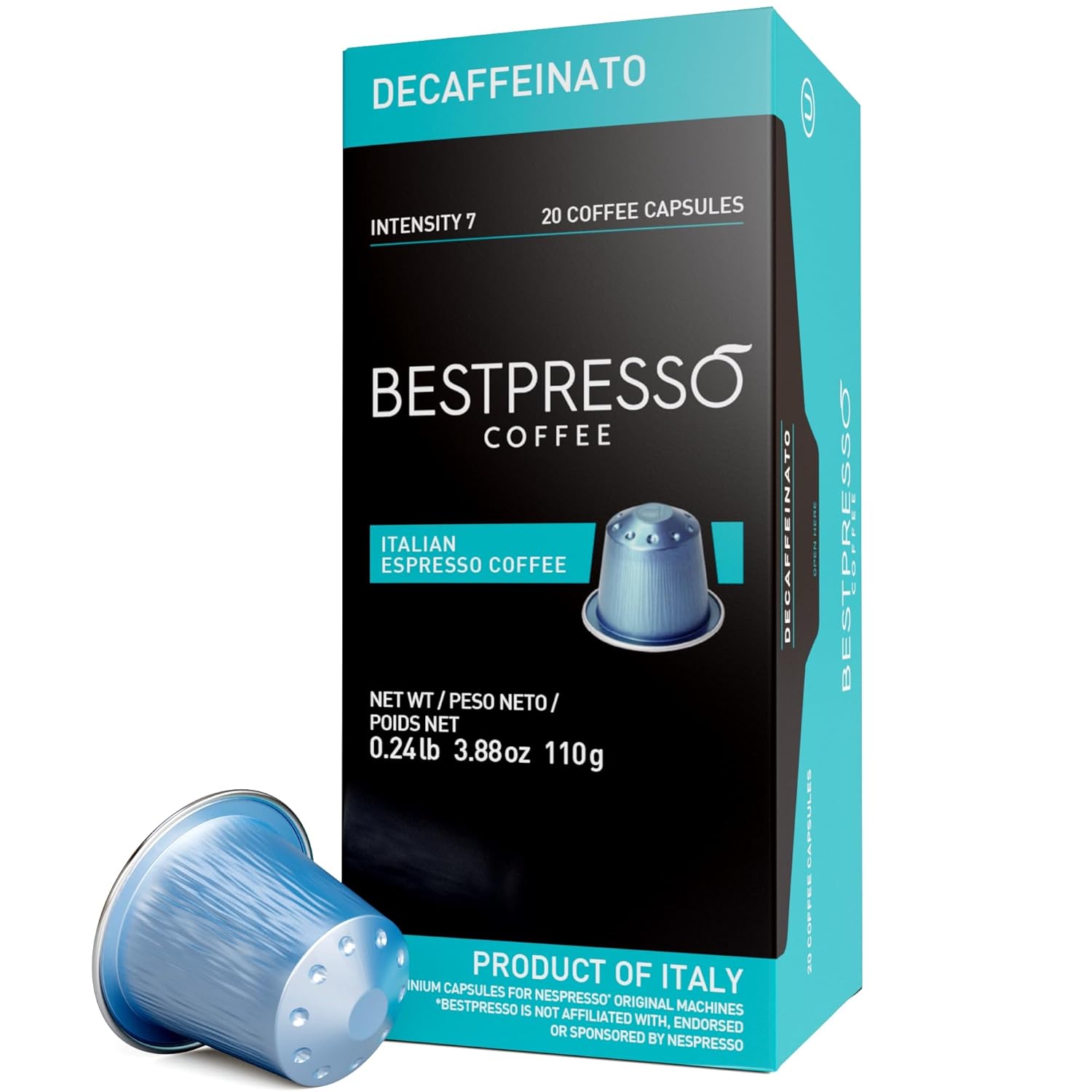 Bestpresso Coffee Pods for Nespresso Original Machines 120 Count