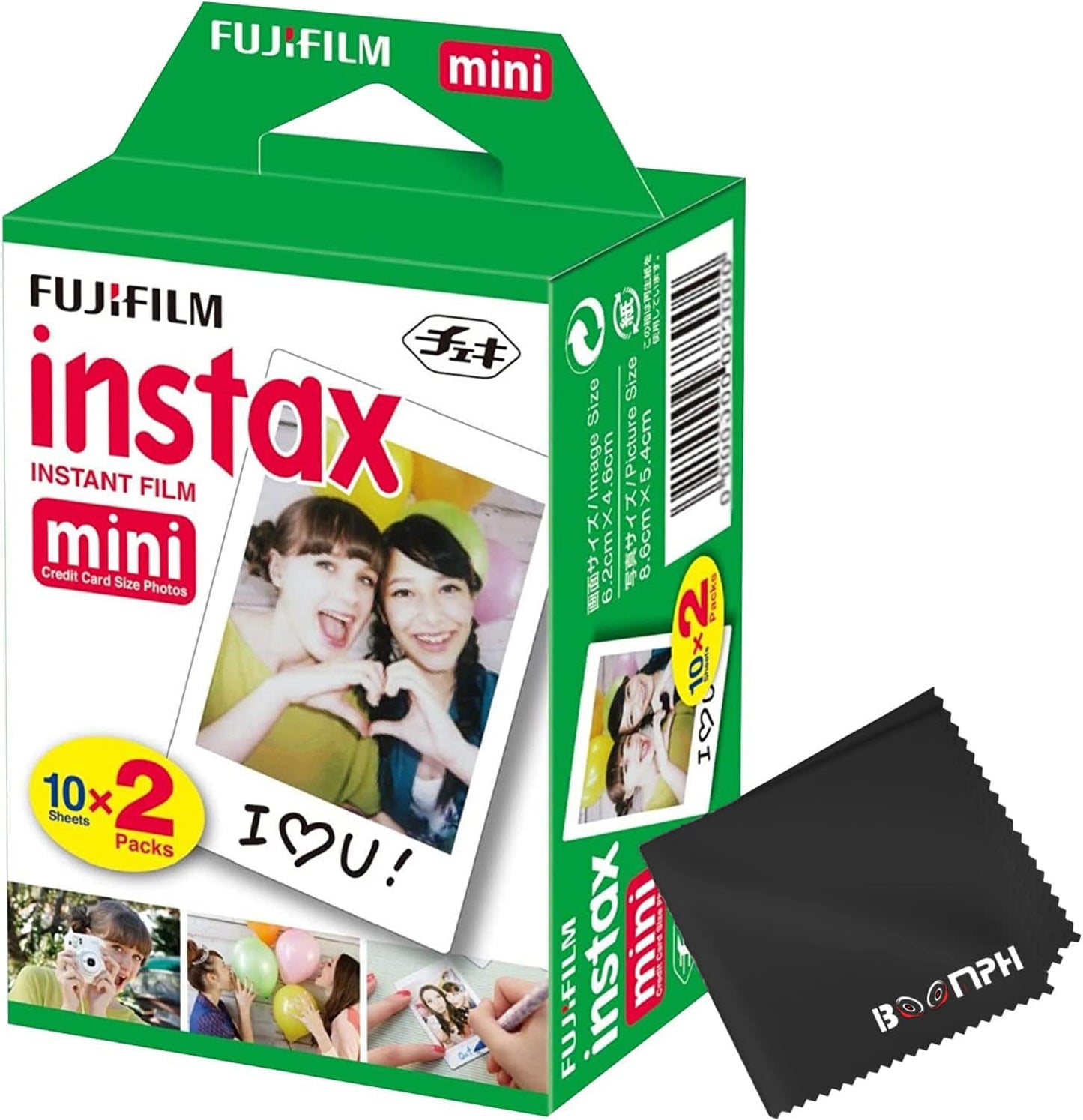 Fujifilm Instax Mini - 20 Shots: Capture Memories Anywhere