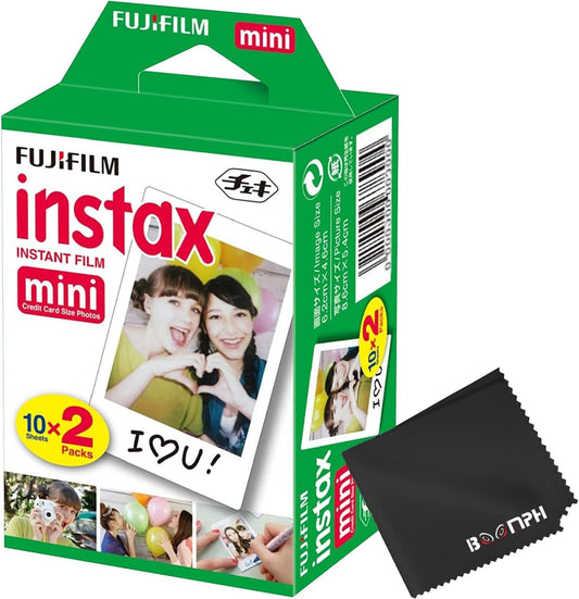 Fujifilm Instax Mini - 20 Shots: Capture Memories Anywhere