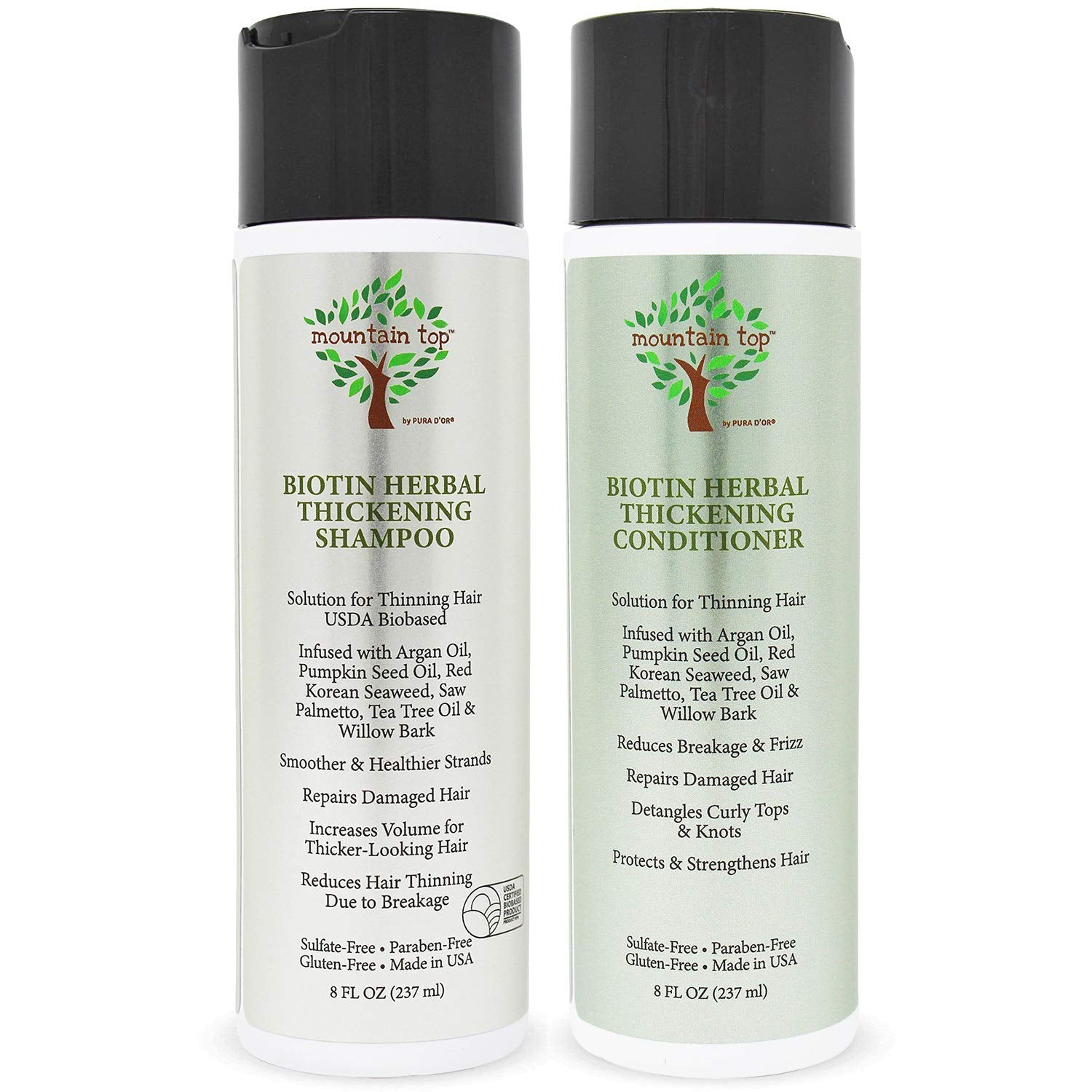 Thickening Biotin Shampoo & Conditioner Set - Hair Strengthening Power!