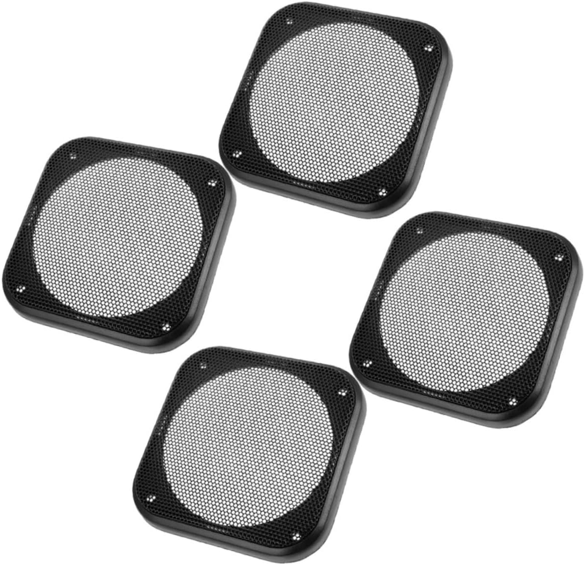 4pcs Weatherproof Speaker Grilles - Protect Your Car Speakers!