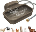 135oz Automatic Water Dispenser for Dogs - Large Capacity Outdoor Bowl