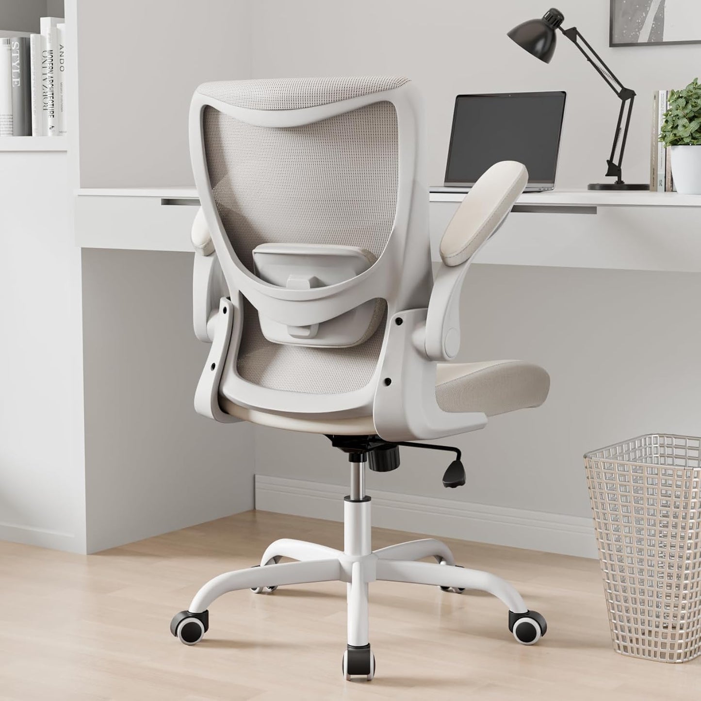 Ergonomic Desk Chair with Adjustable Lumbar Support for Comfort