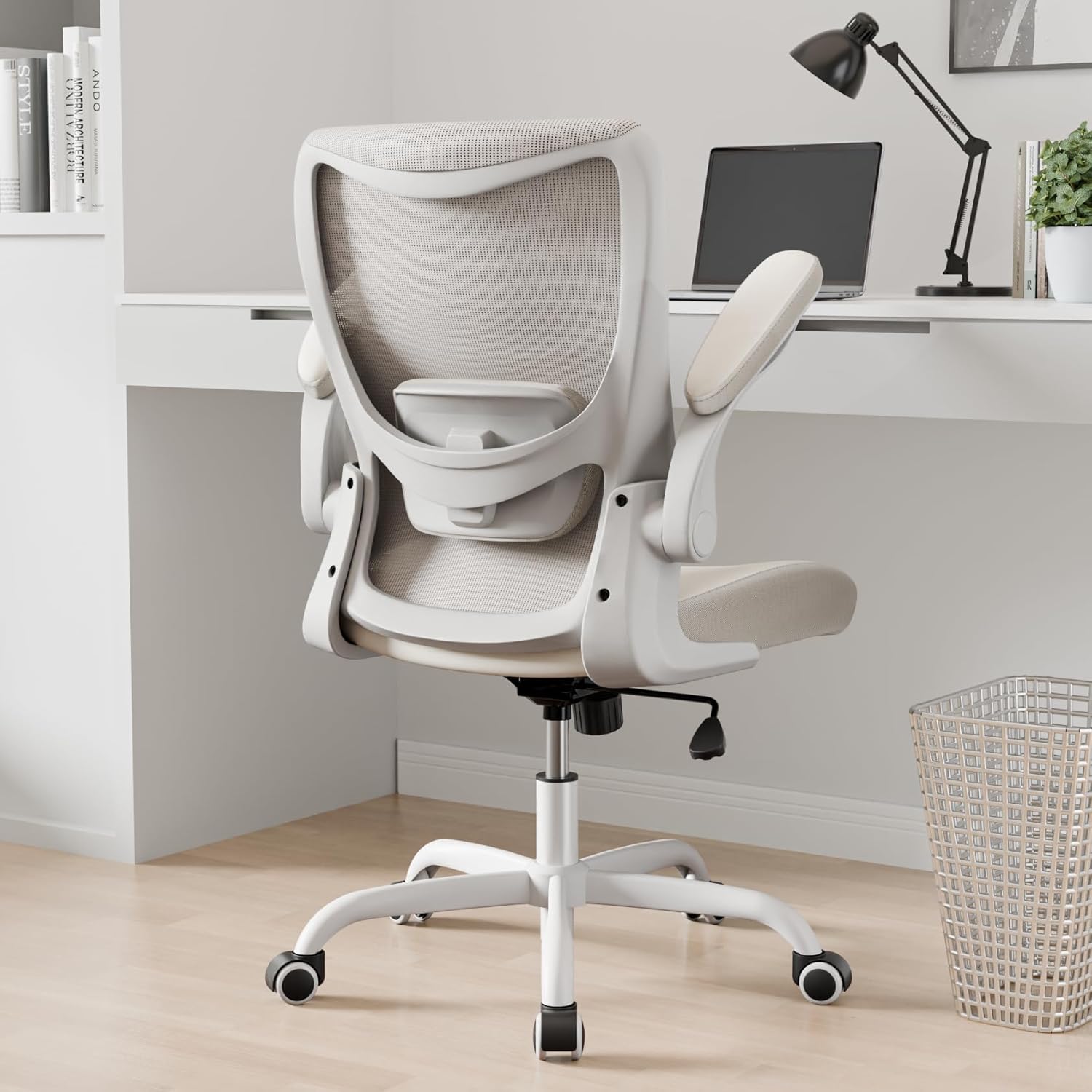 Ergonomic Desk Chair with Adjustable Lumbar Support for Comfort