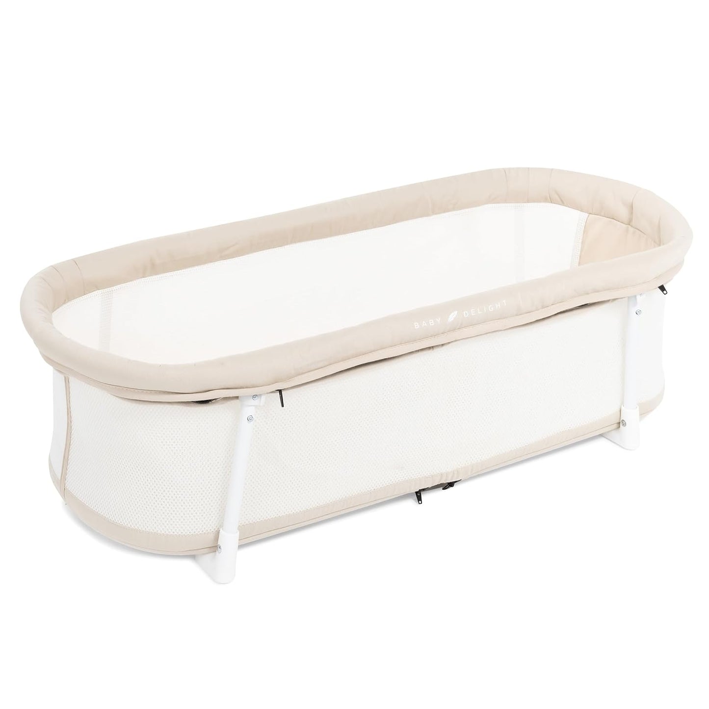 Baby Delight Snuggle Nest Bassinet for Infants, Portable Bed