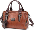 Handbags and Purses for Women Vegan Leather Tote Bag - Large Capacity