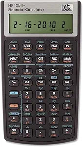 HP 10BIIPlus Financial Calculator for Students and Professionals