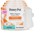 Sanitary Pads Non-Herbal Super with Wings - 64ct - Organic Cotton