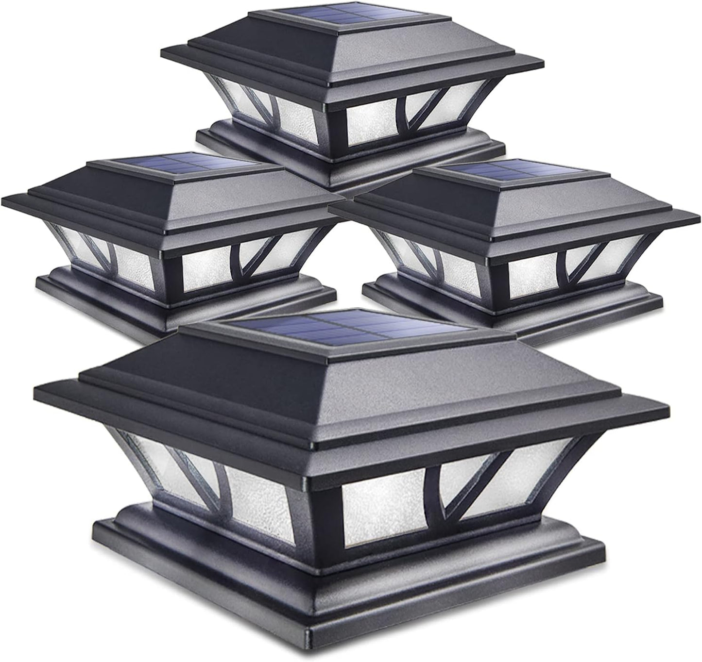 SIEDiNLAR Solar Post Lights Outdoor for Deck and Fence Posts