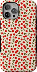 Casely iPhone 12 Pro Max Case Cherry on Top - Bold Protective Design
