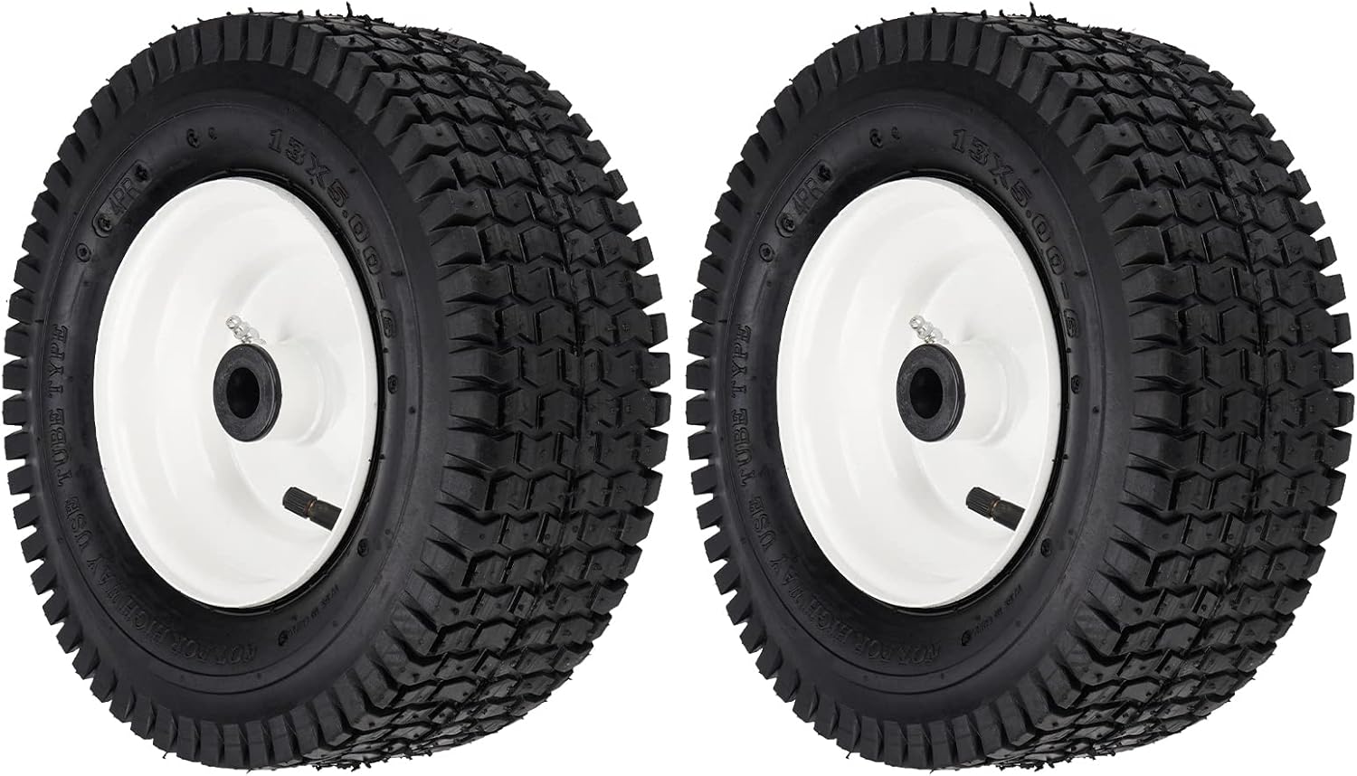 13x5.00-6 Turf Tires with Rim for Lawn Mowers and More
