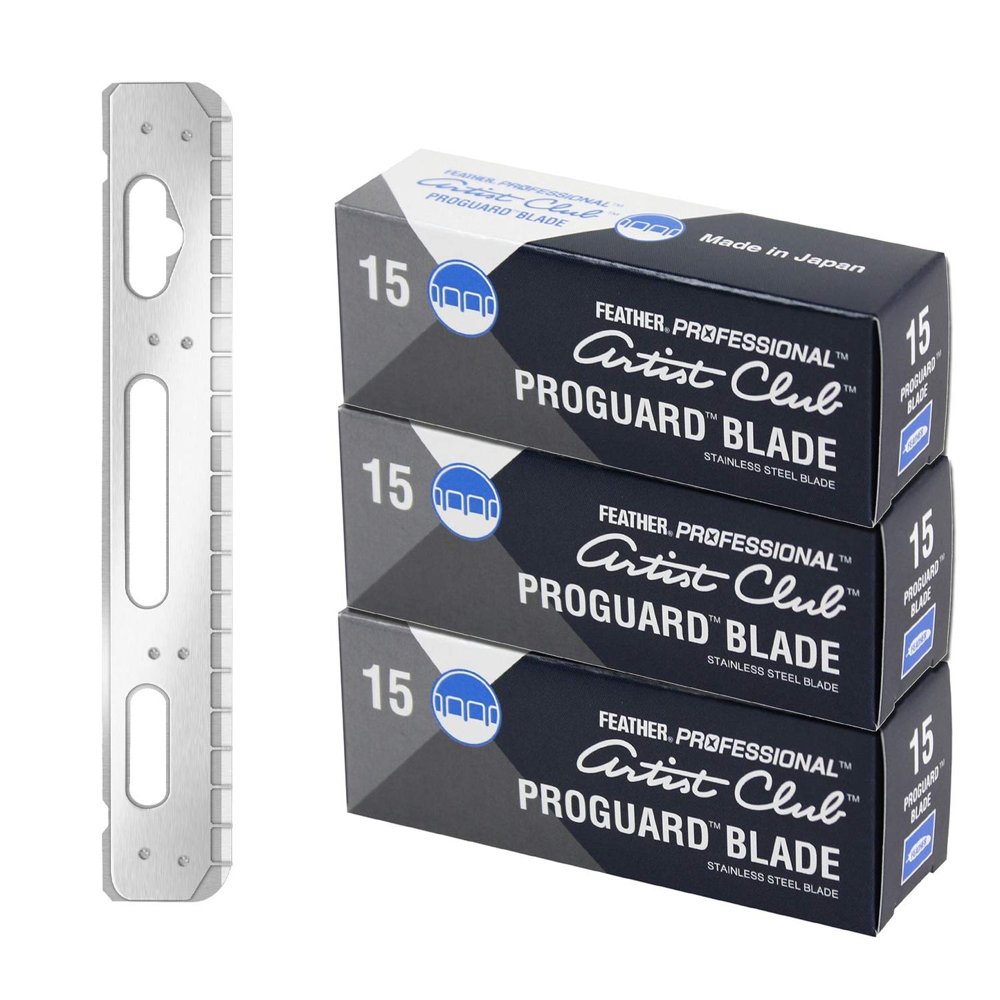 Feather Artist Club ProGuard Razor Blades for Smooth Shaving