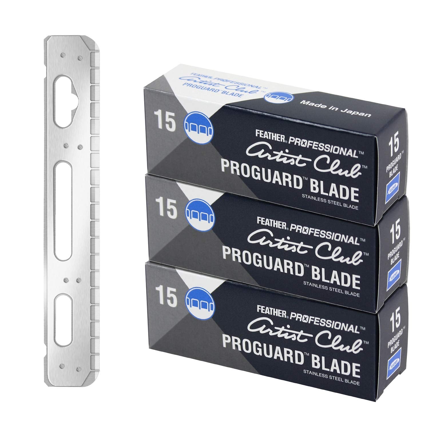 Feather Artist Club ProGuard Razor Blades for Smooth Shaving
