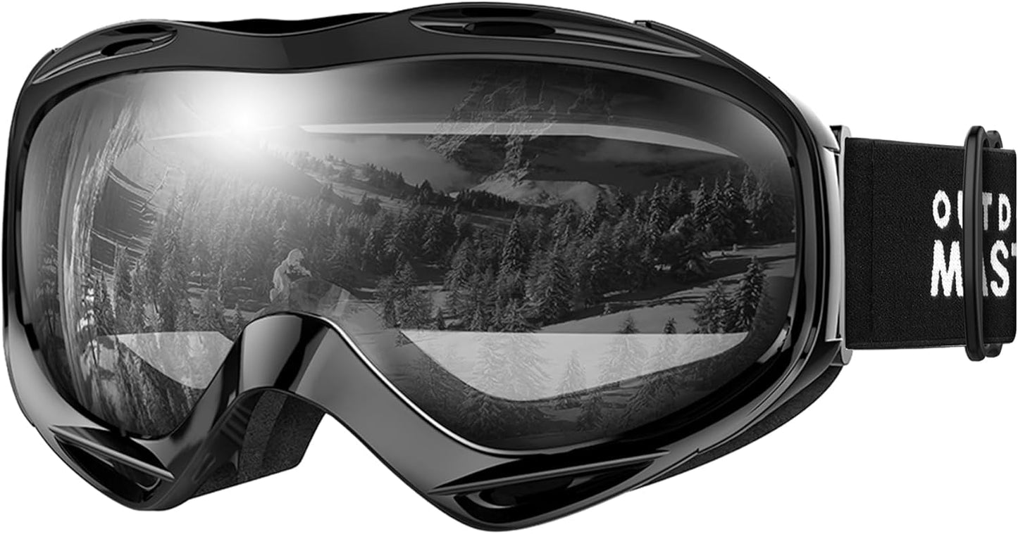 OutdoorMaster OTG Ski Goggles for Men, Women & Youth - UV Protection