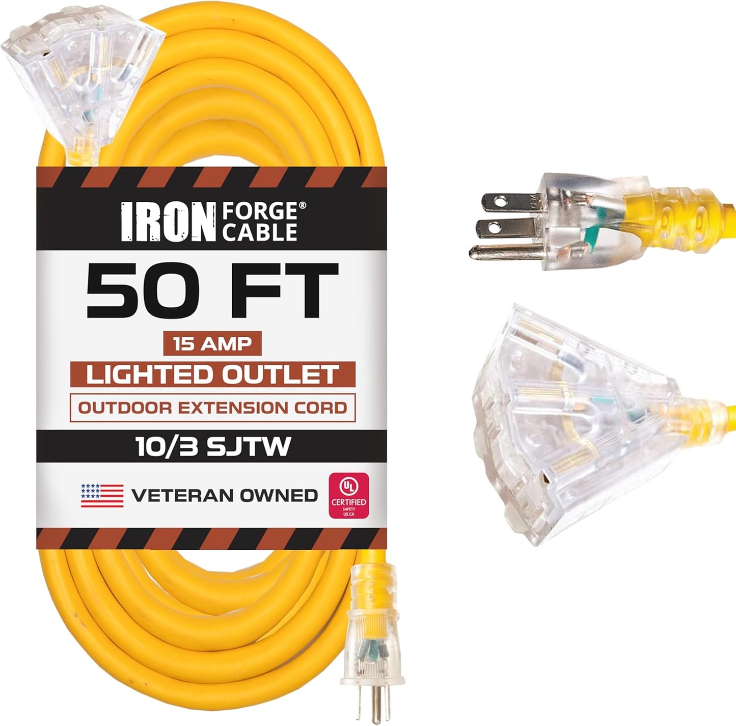 Iron Forge Cable 10 Gauge 50ft Heavy Duty Extension Cord Review