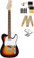 Fender Standard Telecaster 3-Color Sunburst Bundle - Classic Tele Tone
