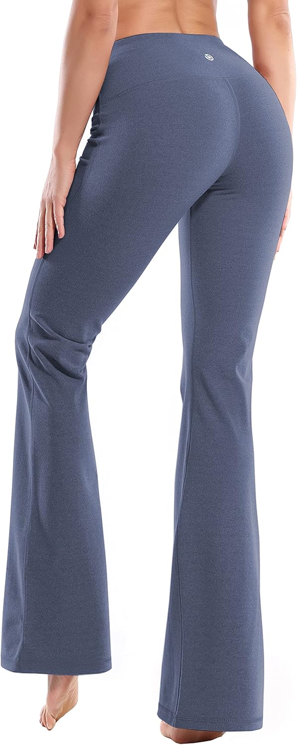 BUBBLELIME Women's High Waist Bootcut Yoga Pants for Comfort