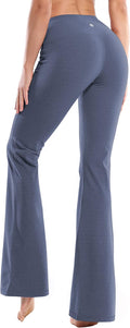 Women's Tall High Waist Bootcut Yoga Pants - Tummy Control Flare