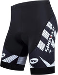 sponeed Men's Cycling Shorts Padded Bike Riding Pants - Comfortable 4D