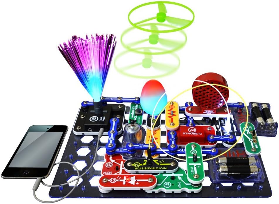 175+ STEM Projects with Snap Circuits LIGHT Kit