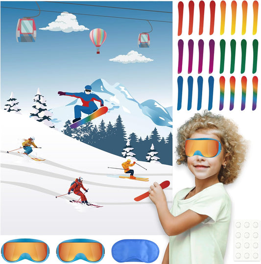 PLULON Snow Ski Party Game: Fun Winter Activity!