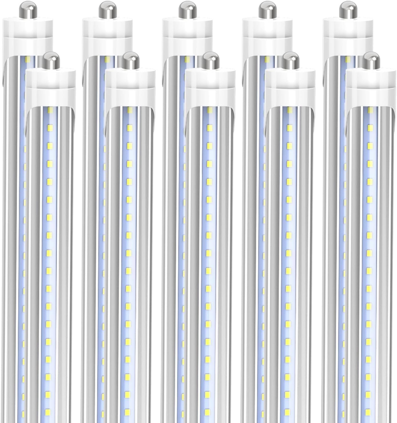 CNSUNWAY 8FT T8 LED Tube Lights - High Output 6000K Daylight