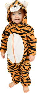 Cozy Cuddle Club Fleece Baby Bodysuit with Hood for Snug Fit