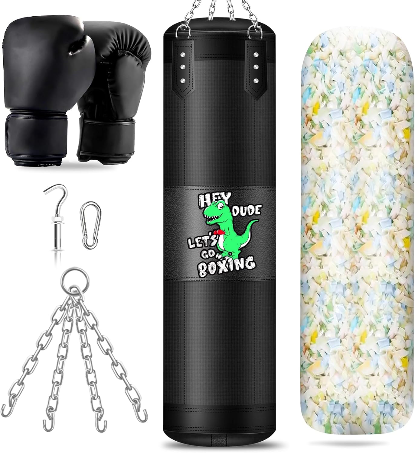 Kids Punching Bag Set for Home Gym Training and Fitness Fun