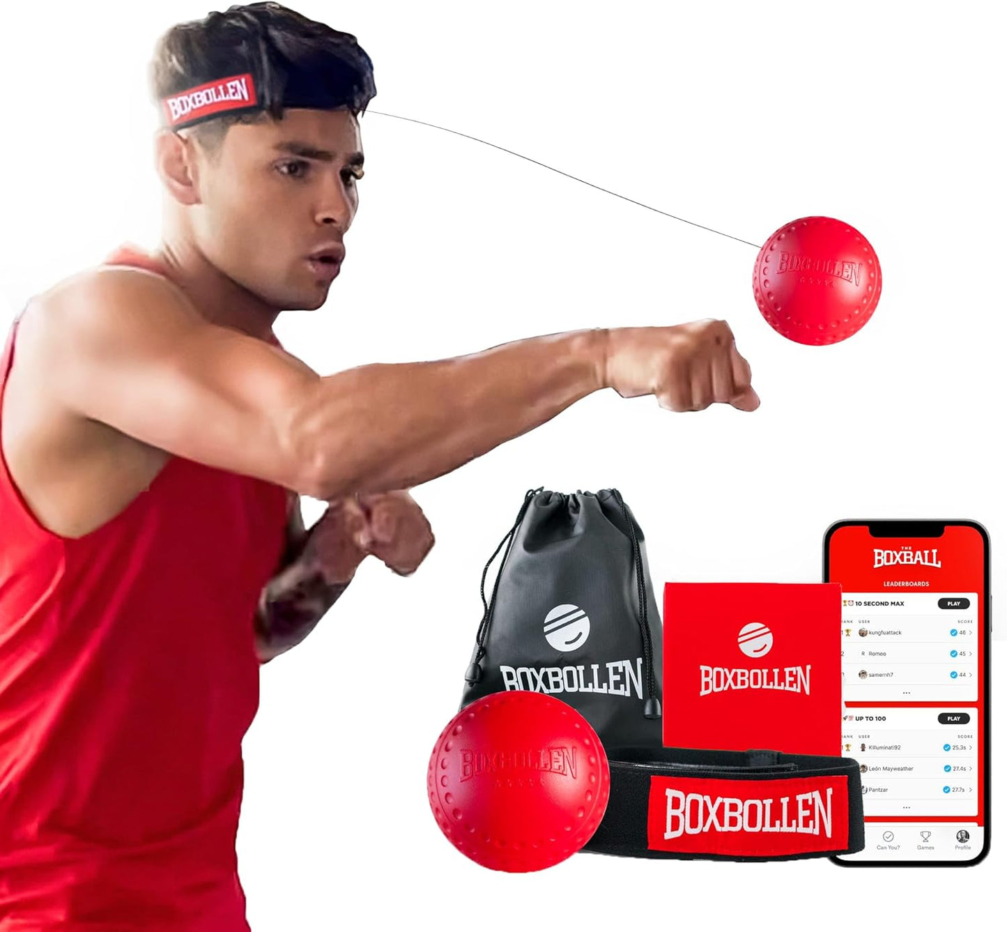 Boxbollen - Celebrity-Approved MMA Gear with Interactive Boxball App