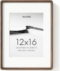 12x16 Picture Frame Natural Solid Walnut Wood - Gallery Quality