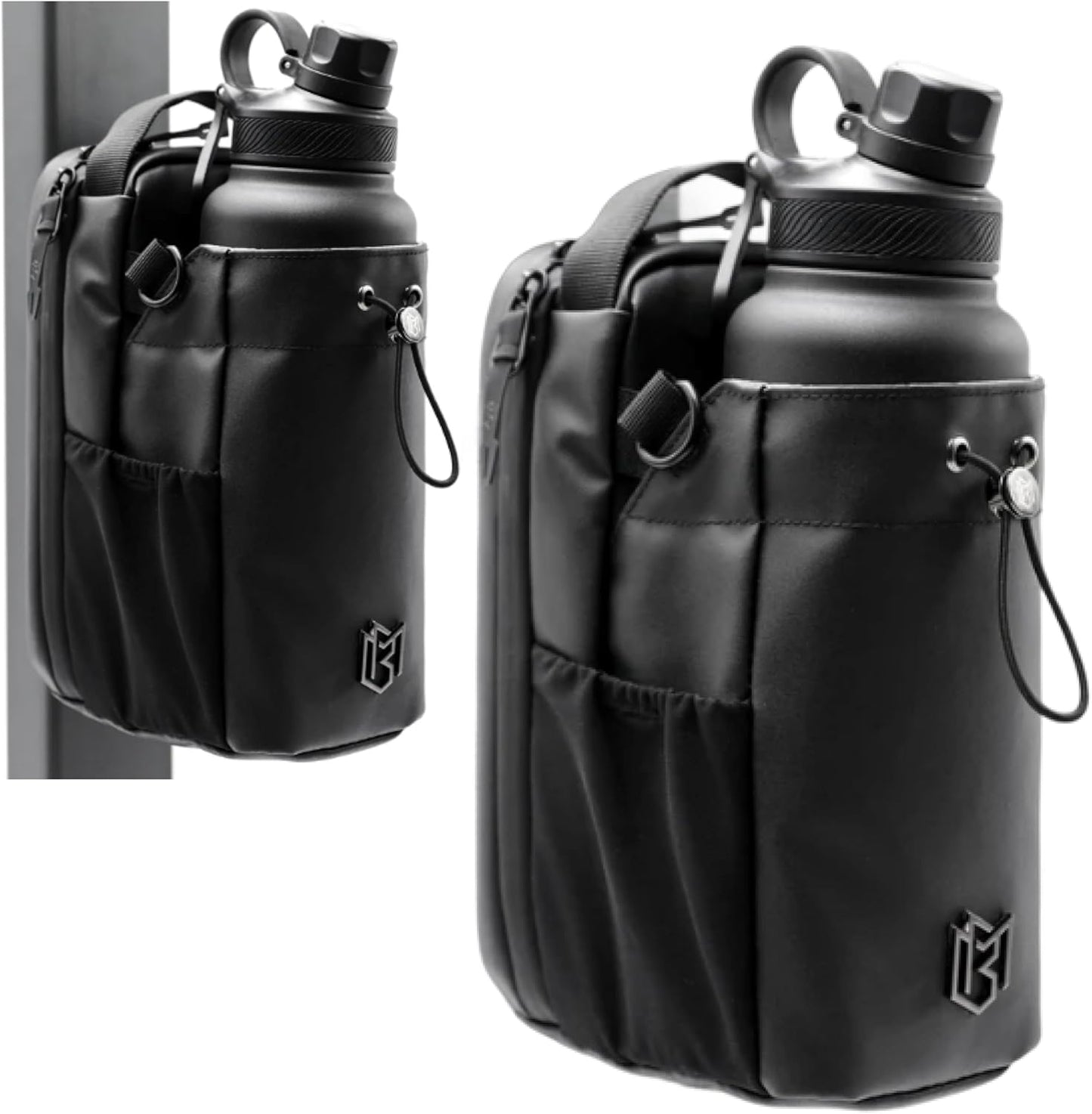 Magnetic Gym Bag for Men and Women with Water Bottle Holder