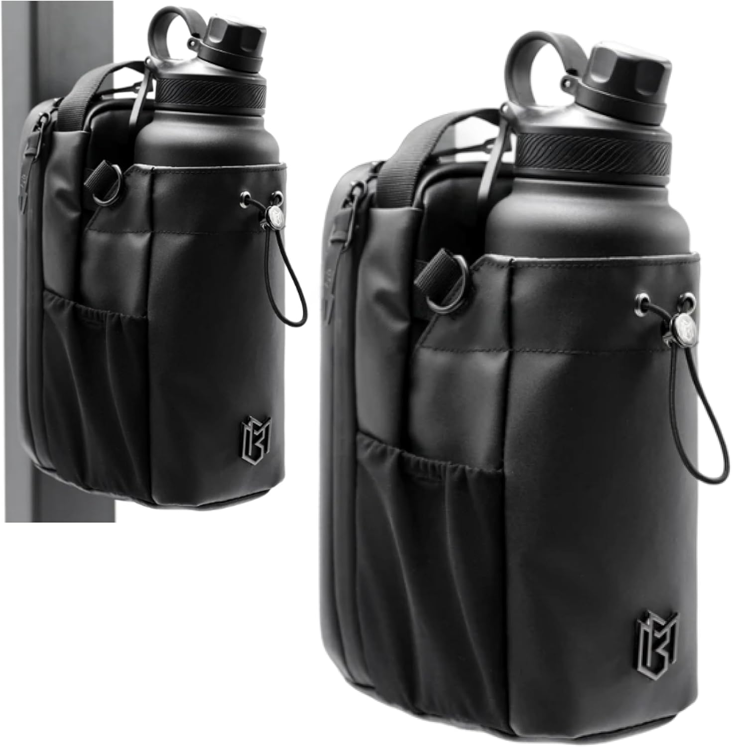 Magnetic Gym Bag for Men and Women with Water Bottle Holder